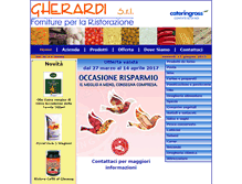 Tablet Screenshot of gherardi.so